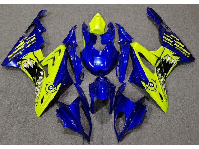 Alien Azul & Blanco 09-14 BMW S1000RR Carenado
