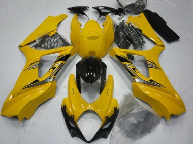 Amarillo Brillante 07-08 Suzuki GSXR 1000 Carenado