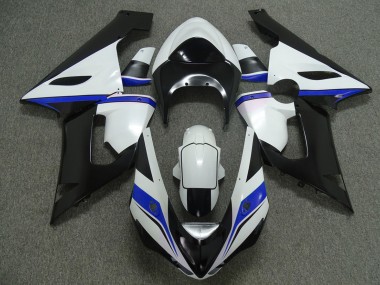 Azul Blanco & Negro 05-06 Kawasaki ZX6R Carenado