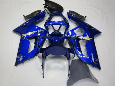 Estilo Azul OEM 03-04 Kawasaki ZX6R Carenado
