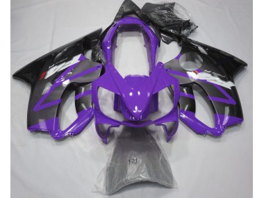 Púrpura Brillante & Gris 04-07 Honda CBR600 F4i Carenado