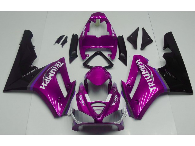 Rosa Intenso Brillante 09-12 Triumph Daytona 675 Carenado